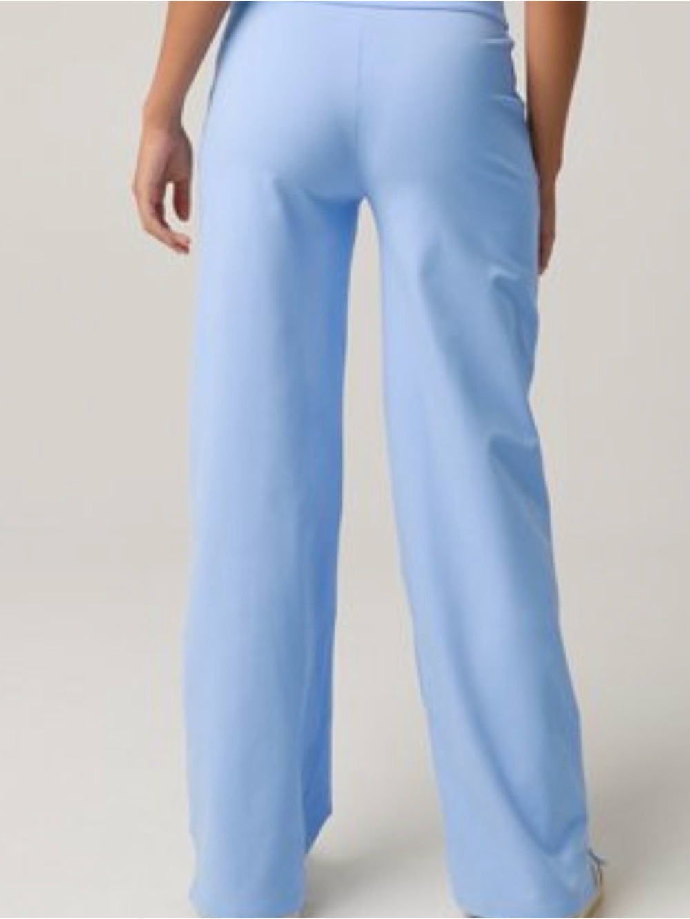Light Blue Offline by Aerie The Hugger High Waisted Trouser Pants